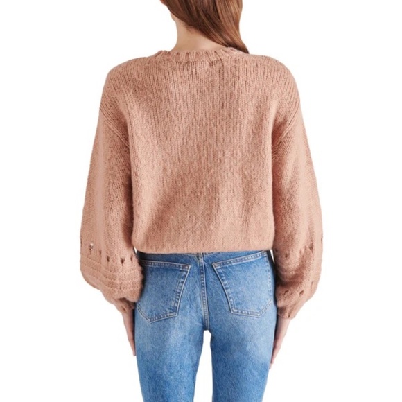 NEW Steve Madden Lucie Sweater Hazelnut - Picture 2 of 9